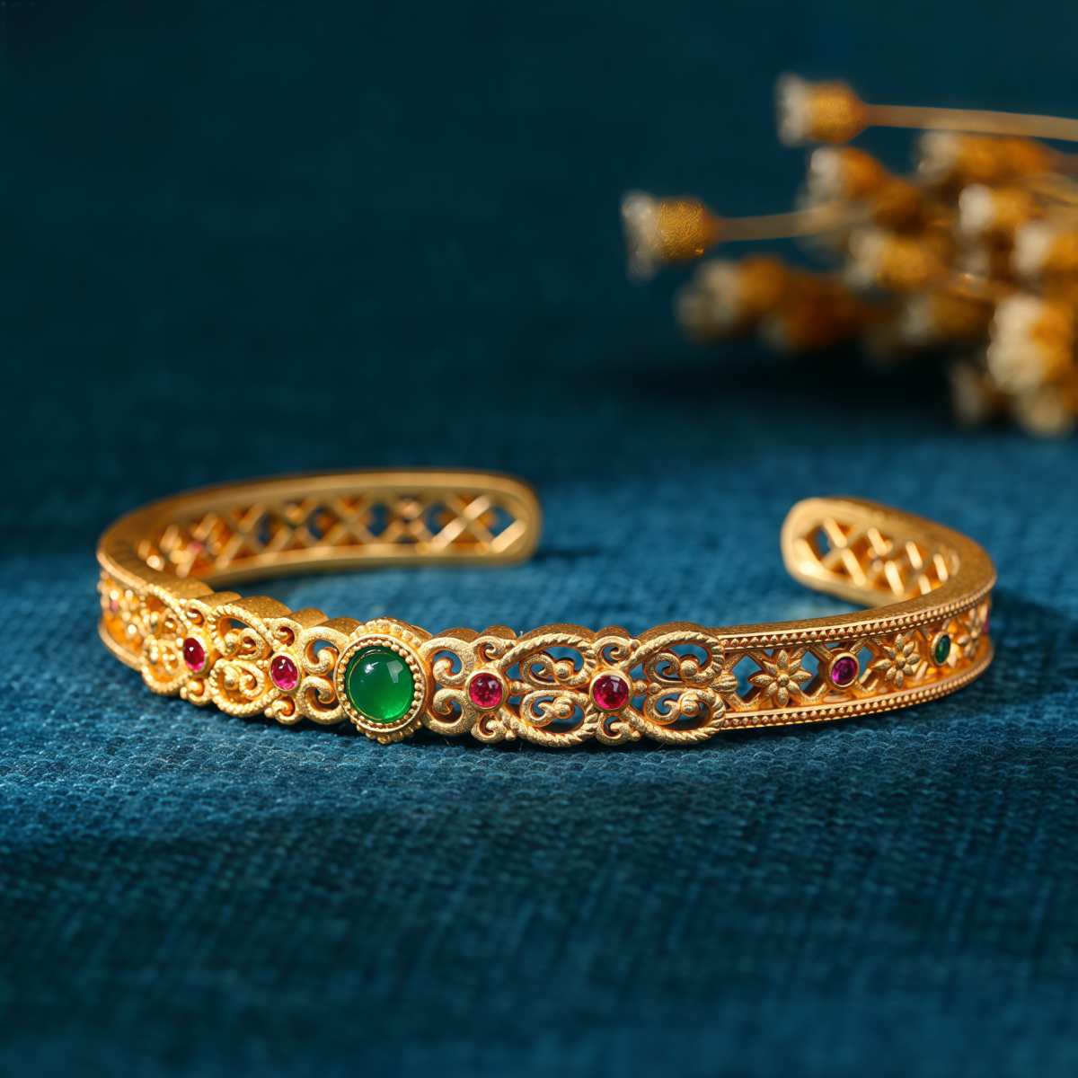 Traditional Imperial Filigree Bracelet - Image 2