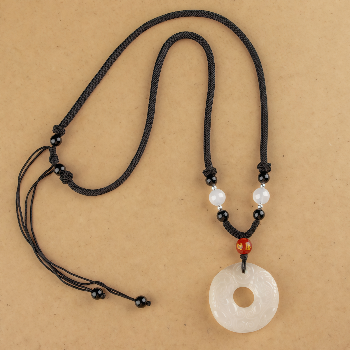 Natural Agate Pixiu Wealth Pendant - Image 3