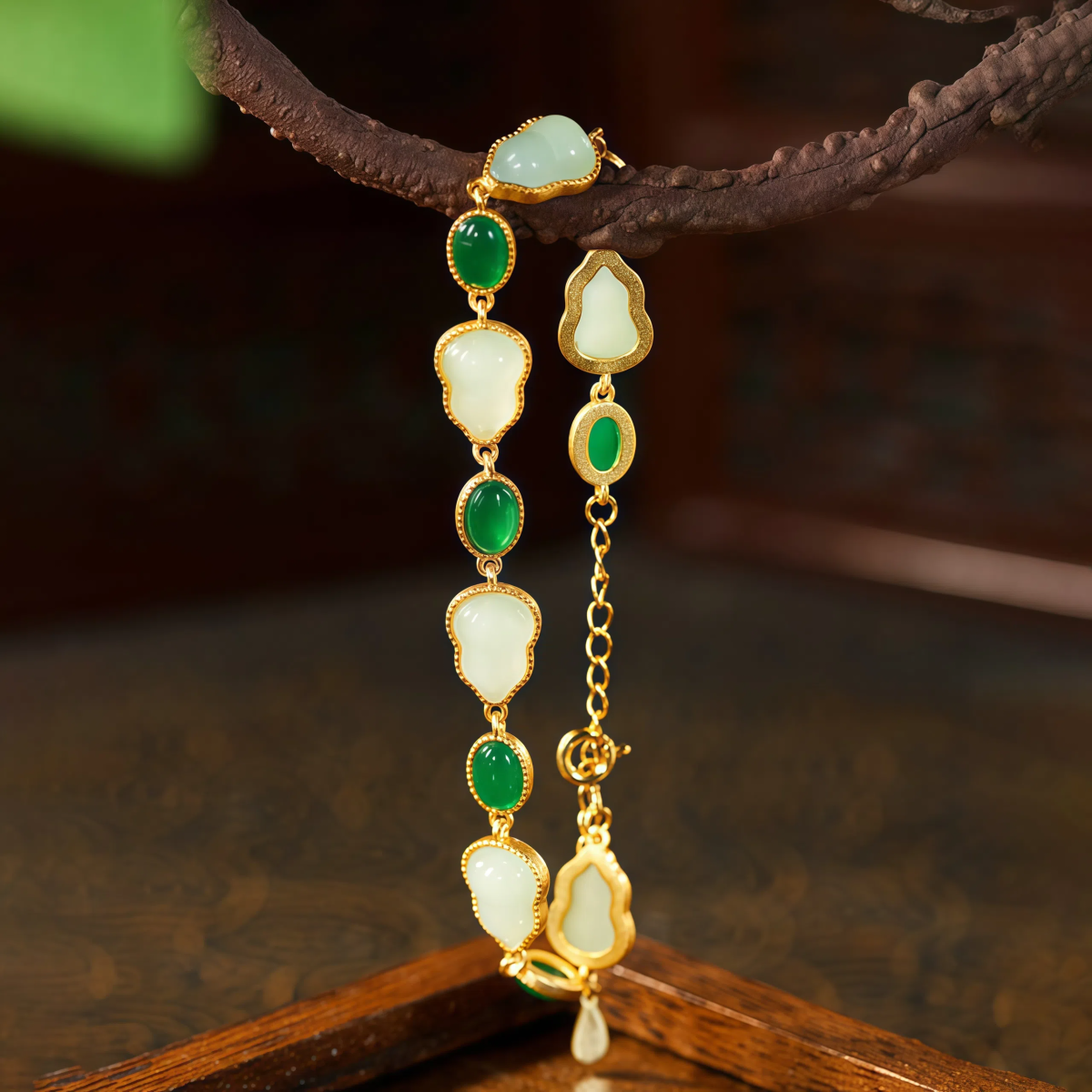 Blessing & Prosperity Gourd Bracelet - Image 3
