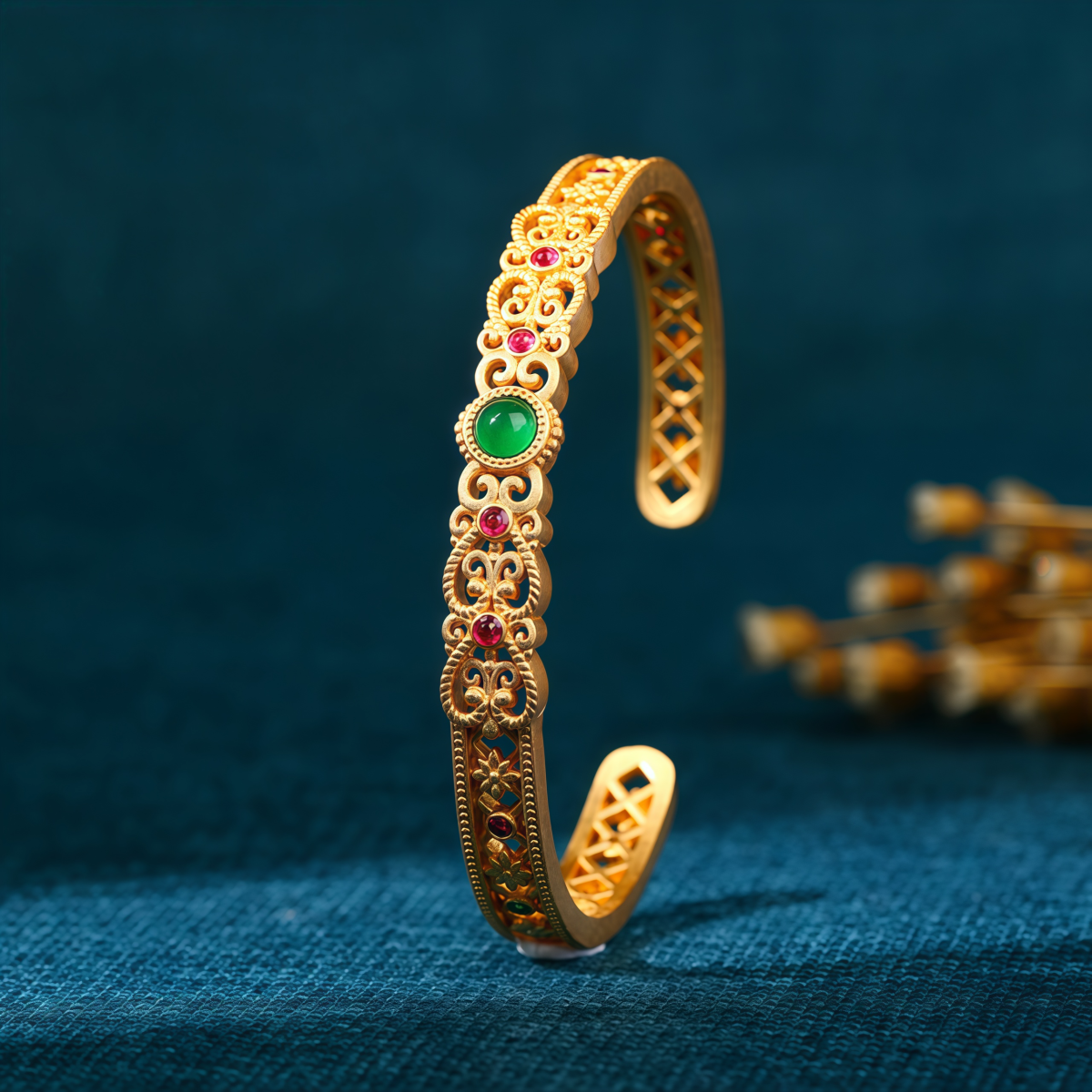 Traditional Imperial Filigree Bracelet - Image 1