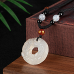 Natural Agate Pixiu Wealth Pendant - Image 2