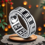 Taiji Bagua Lucky Ring
